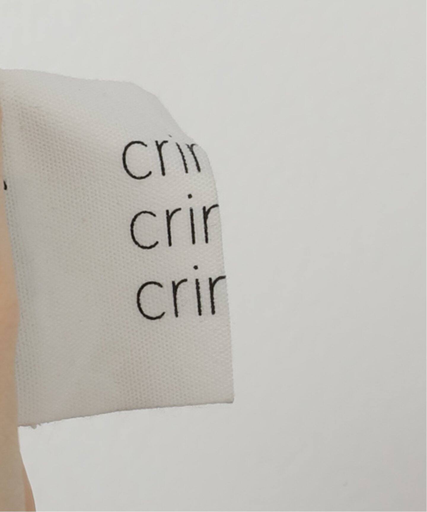 crinkle crinkle crinkle embroidery クロップド ブラウス CC-3526