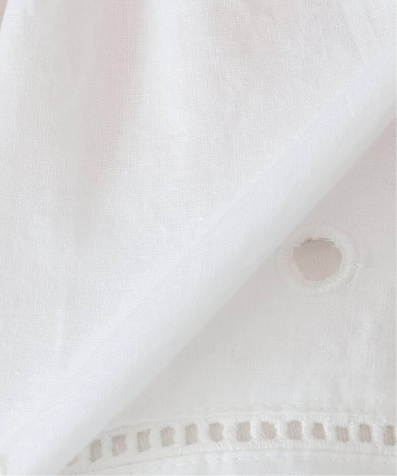 crinkle crinkle crinkle embroidery クロップド ブラウス CC-3526 