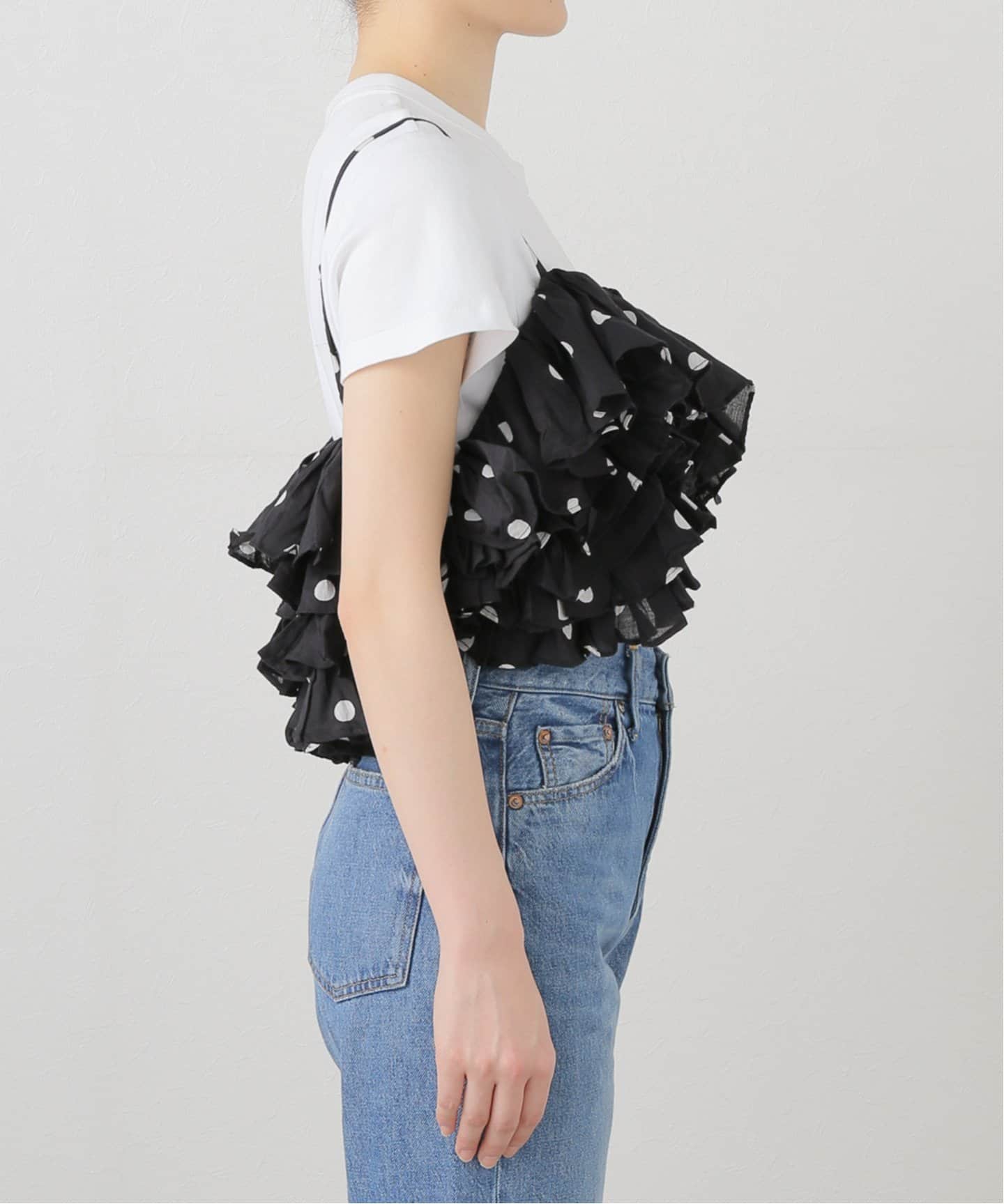 crinkle crinkle crinkle ドットフリルキャミ CC-3538（シャツ