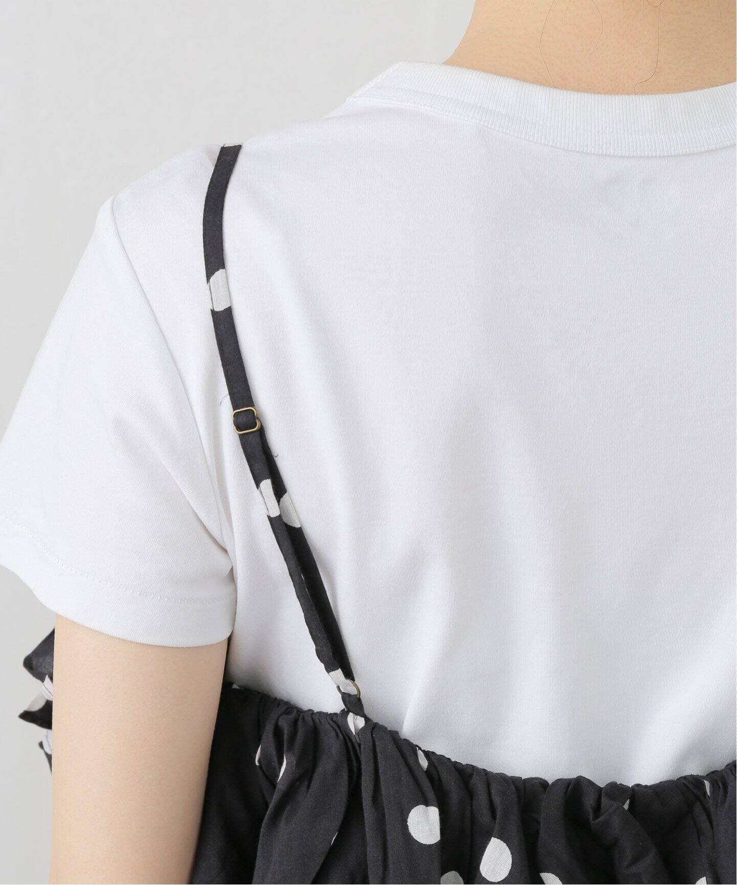 crinkle crinkle crinkle ドットフリルキャミ CC-3538（シャツ