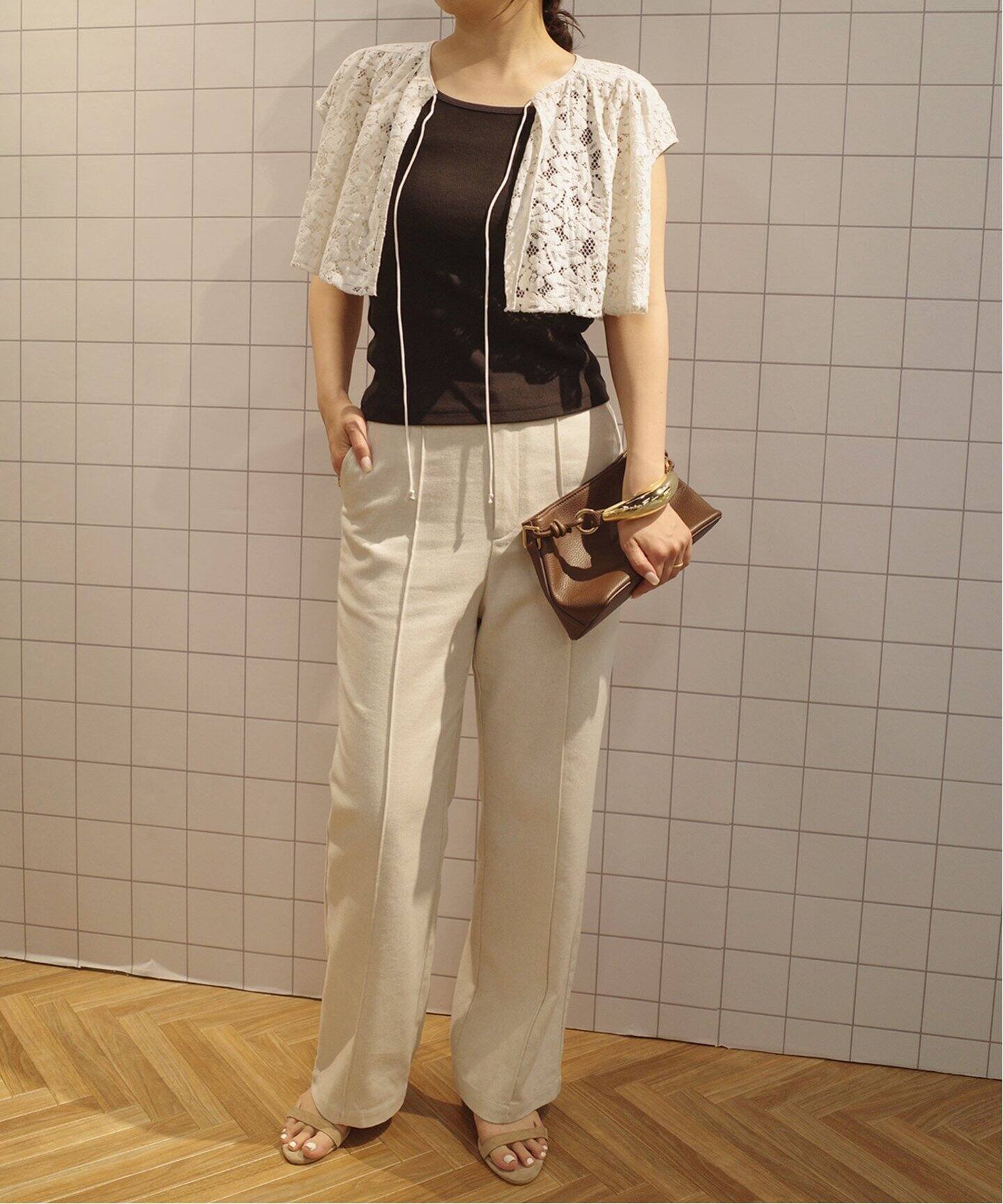normment/ノーメント ボタニカル レース トップス S25S-1944（シャツ 