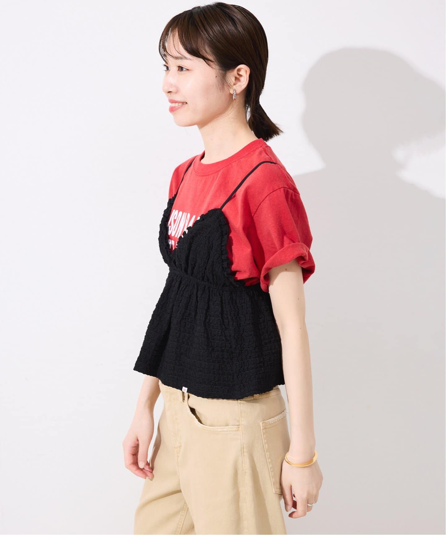 GLOWNY/グロウニー SOPHIE'S SUMMER TOP GY24BSL003IV/GY24B