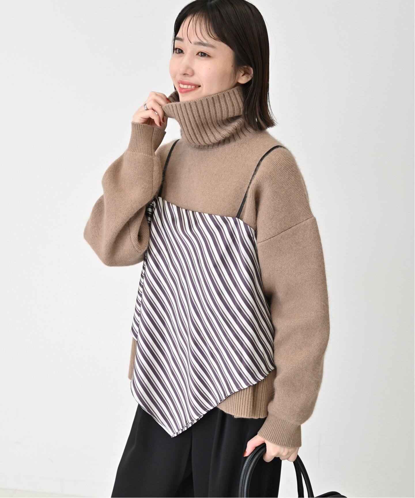 provoke/プロヴォーク SLOBE別注 サテンキャミ（シャツ／ブラウス