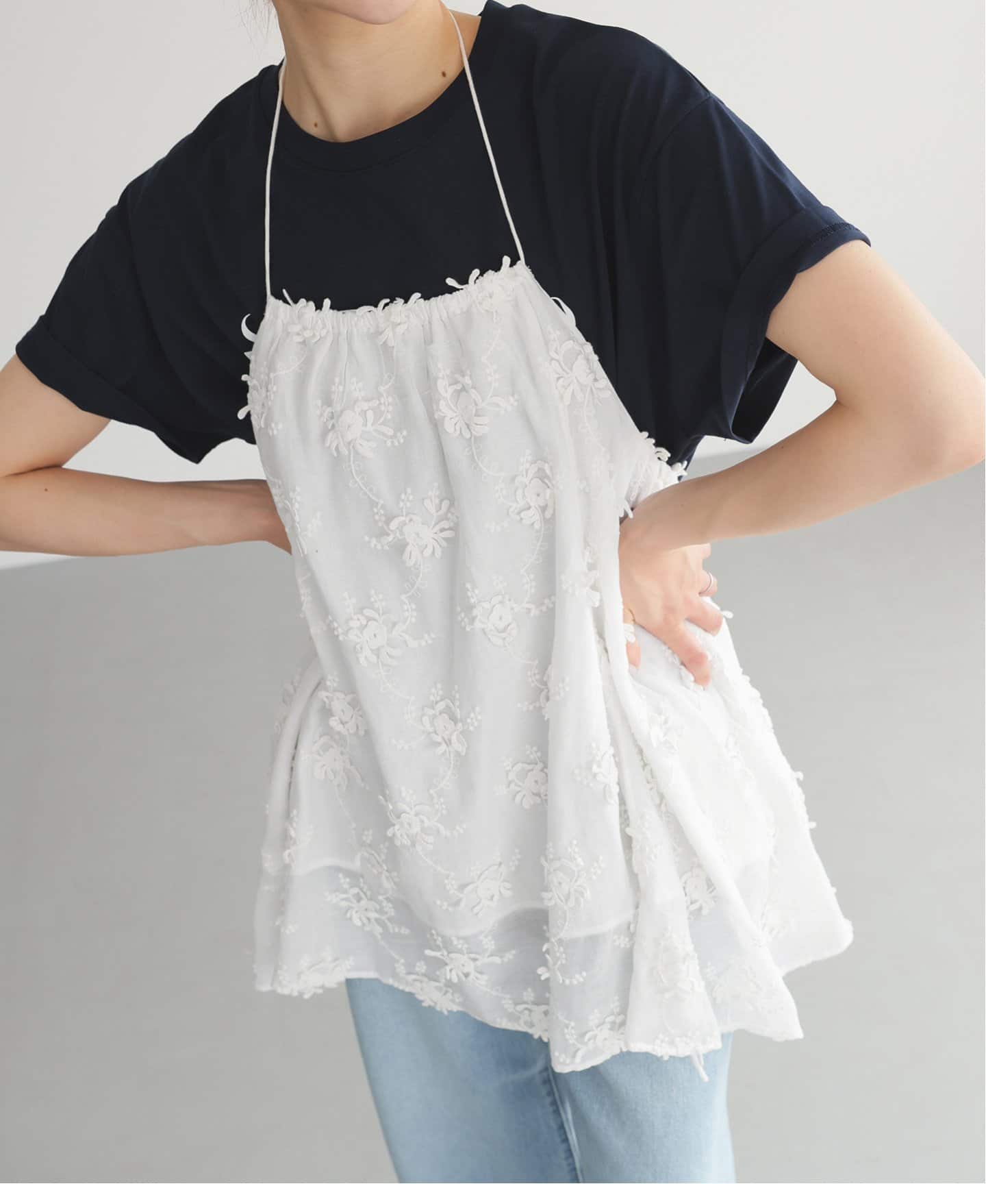 crinkle ベスト ジレ 「crinkle crinkle」イニシャルキルト