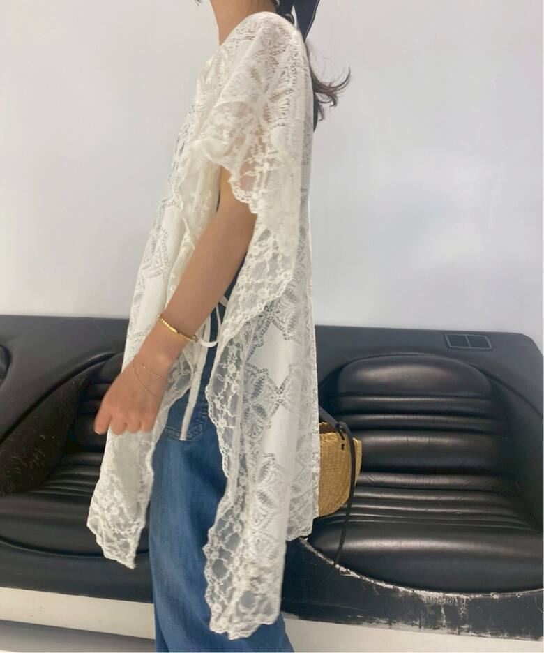 追加》provoke/プロヴォーク ポンチョブラウス PV-030061（シャツ  