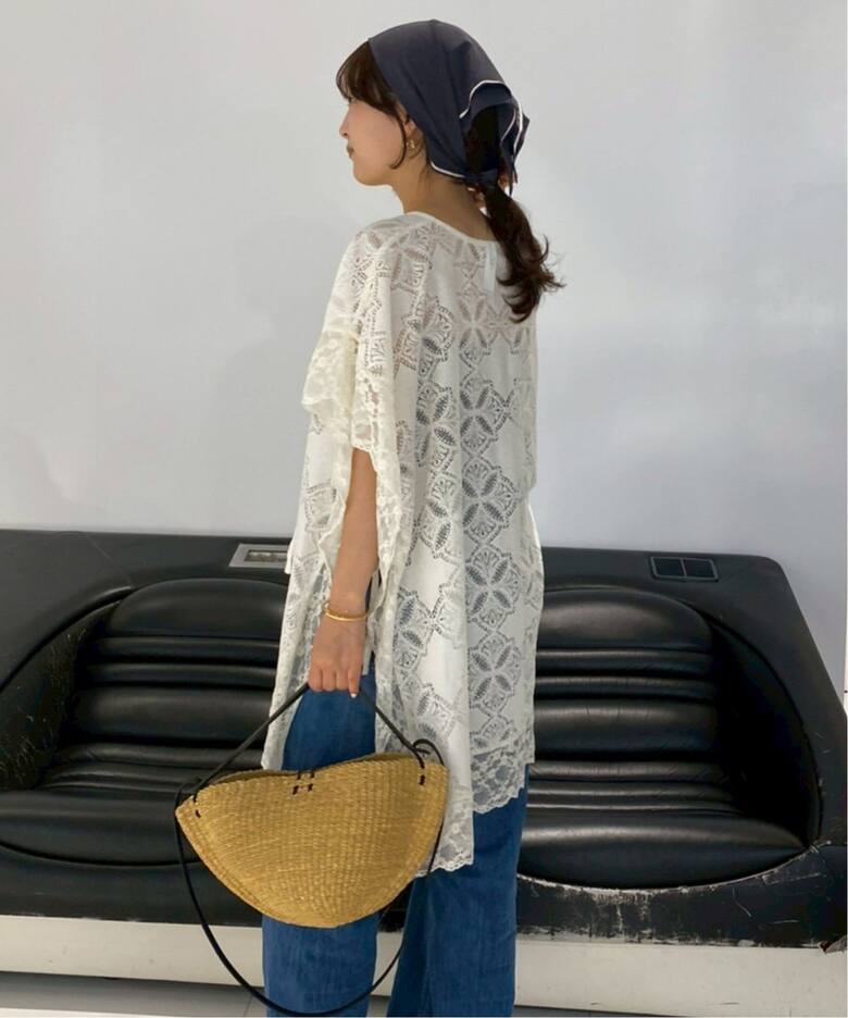 スローブイエナ プロヴォークPoncho ブラウス SLOBE IENA