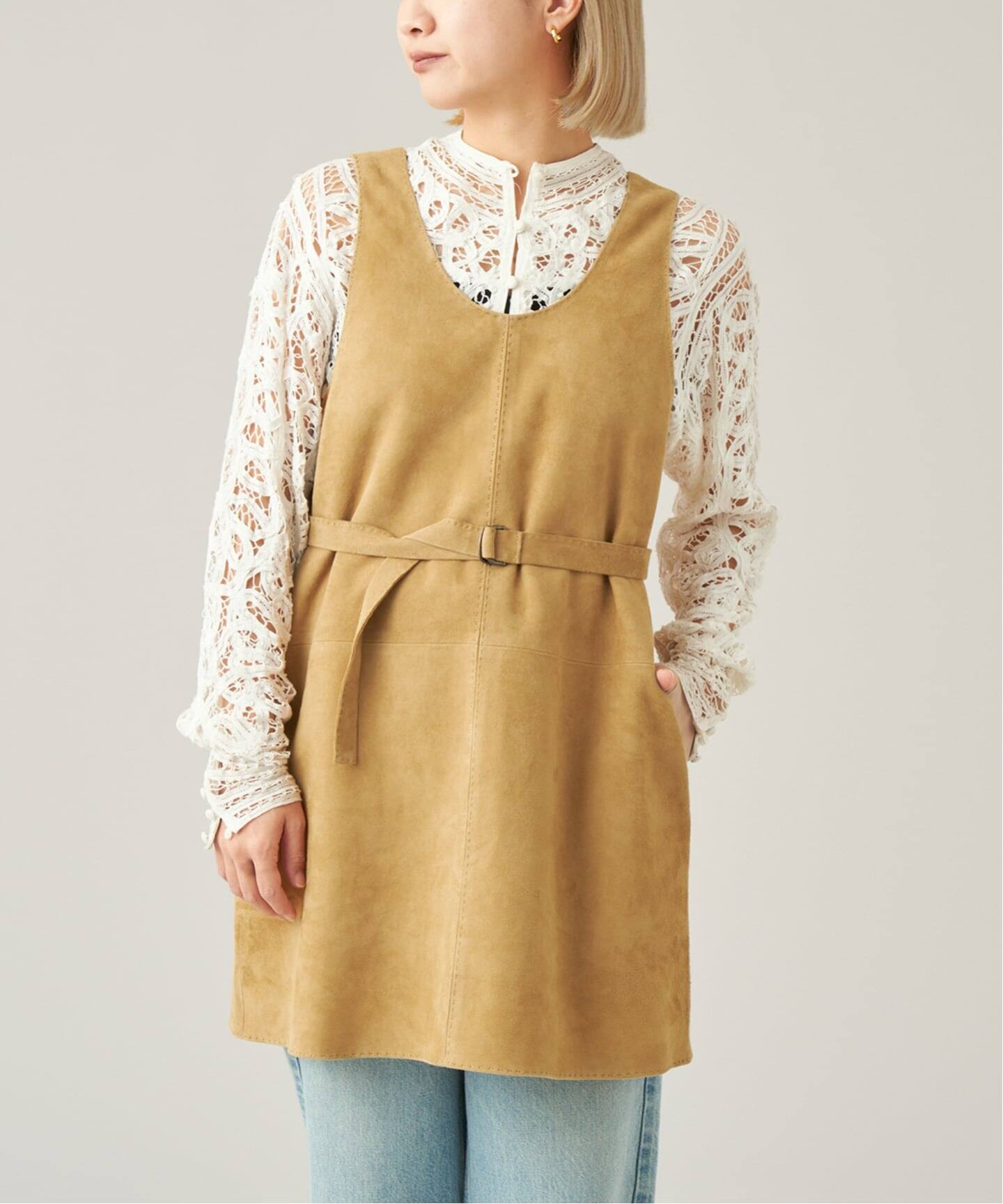IENA LA BOUCLE レザー2WAY ベスト（ベスト）｜IENA（イエナ）の通販