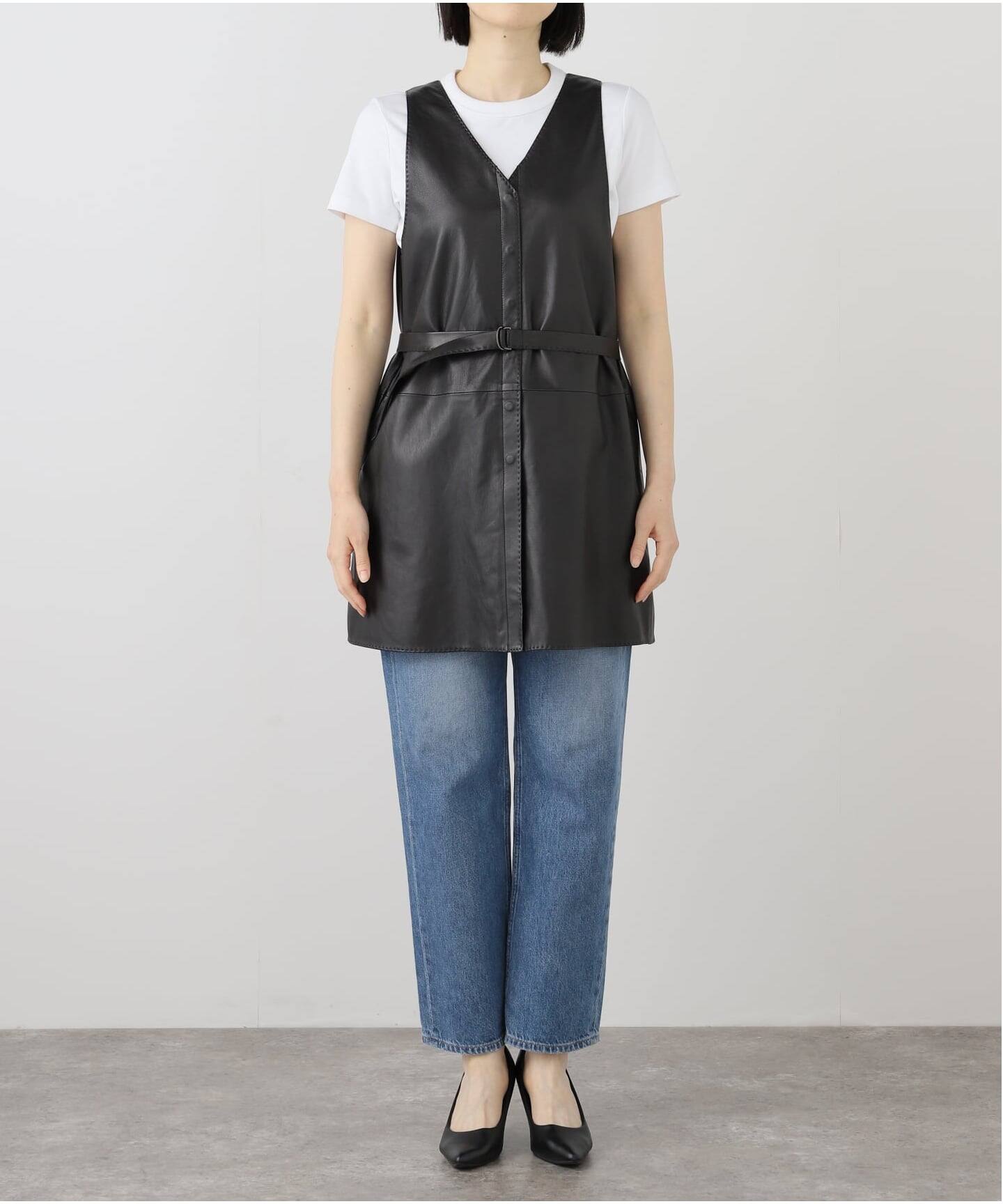 IENA LA BOUCLE レザー2WAY ベスト（ベスト）｜IENA（イエナ）の通販