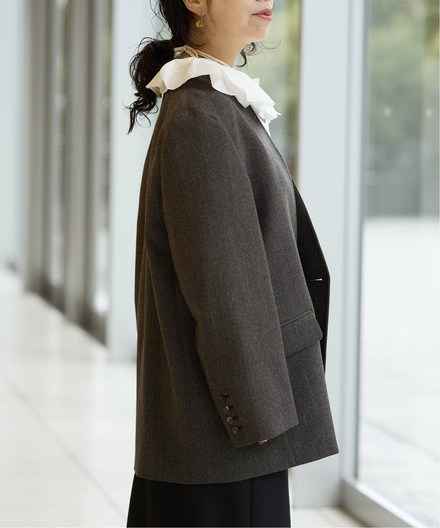 IENA LA BOUCLE フリルブラウス（シャツ／ブラウス）｜IENA（イエナ