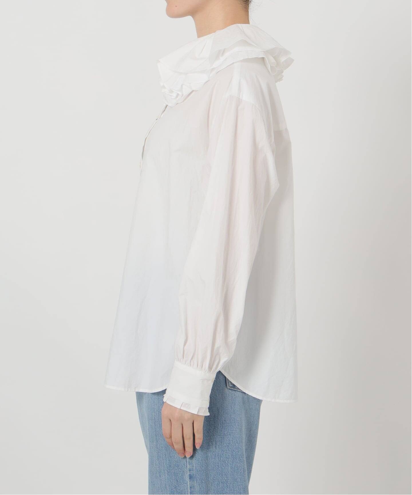 IENA LA BOUCLE フリルブラウス（シャツ／ブラウス）｜IENA（イエナ