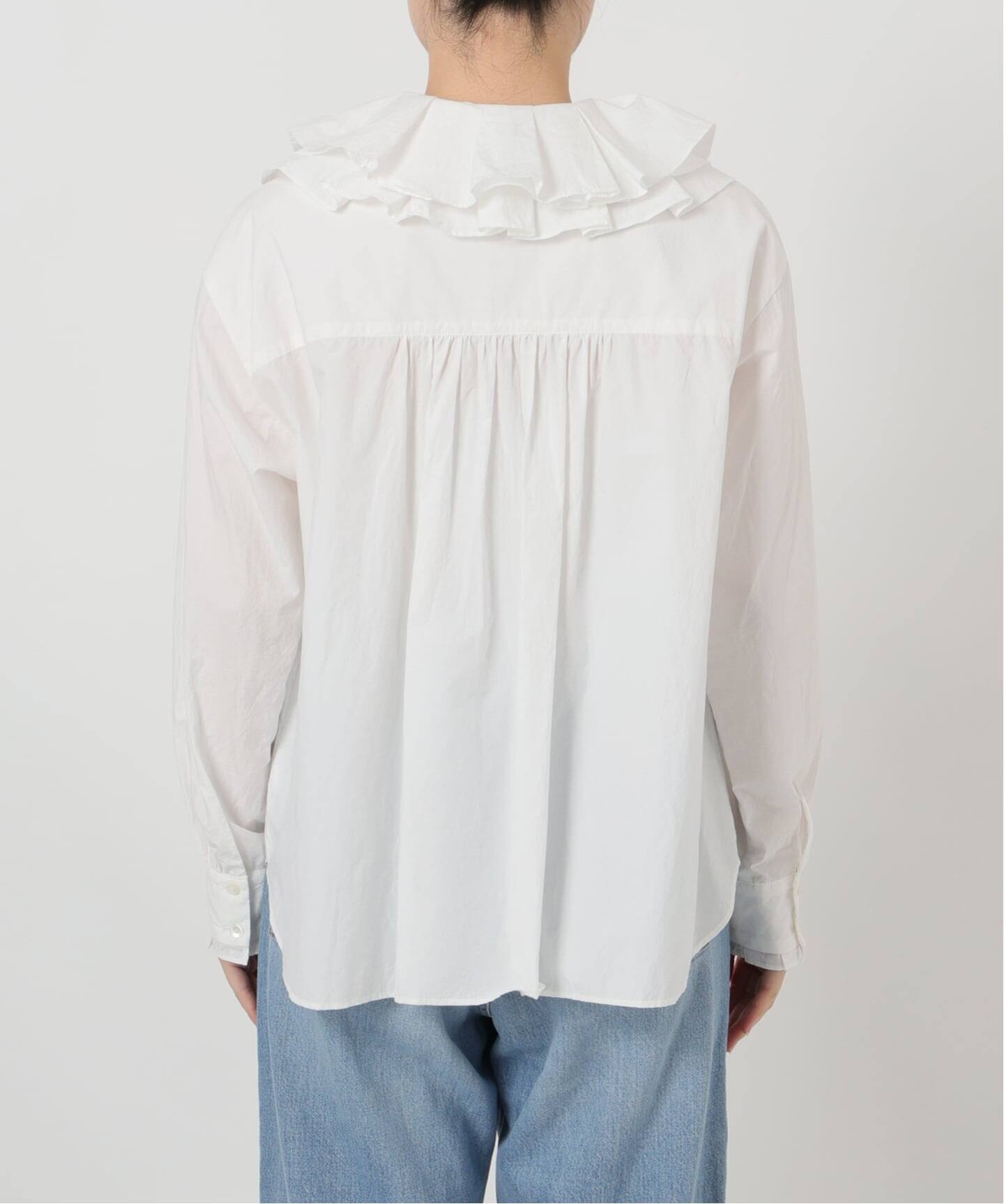 IENA LA BOUCLE フリルブラウス（シャツ／ブラウス）｜IENA（イエナ