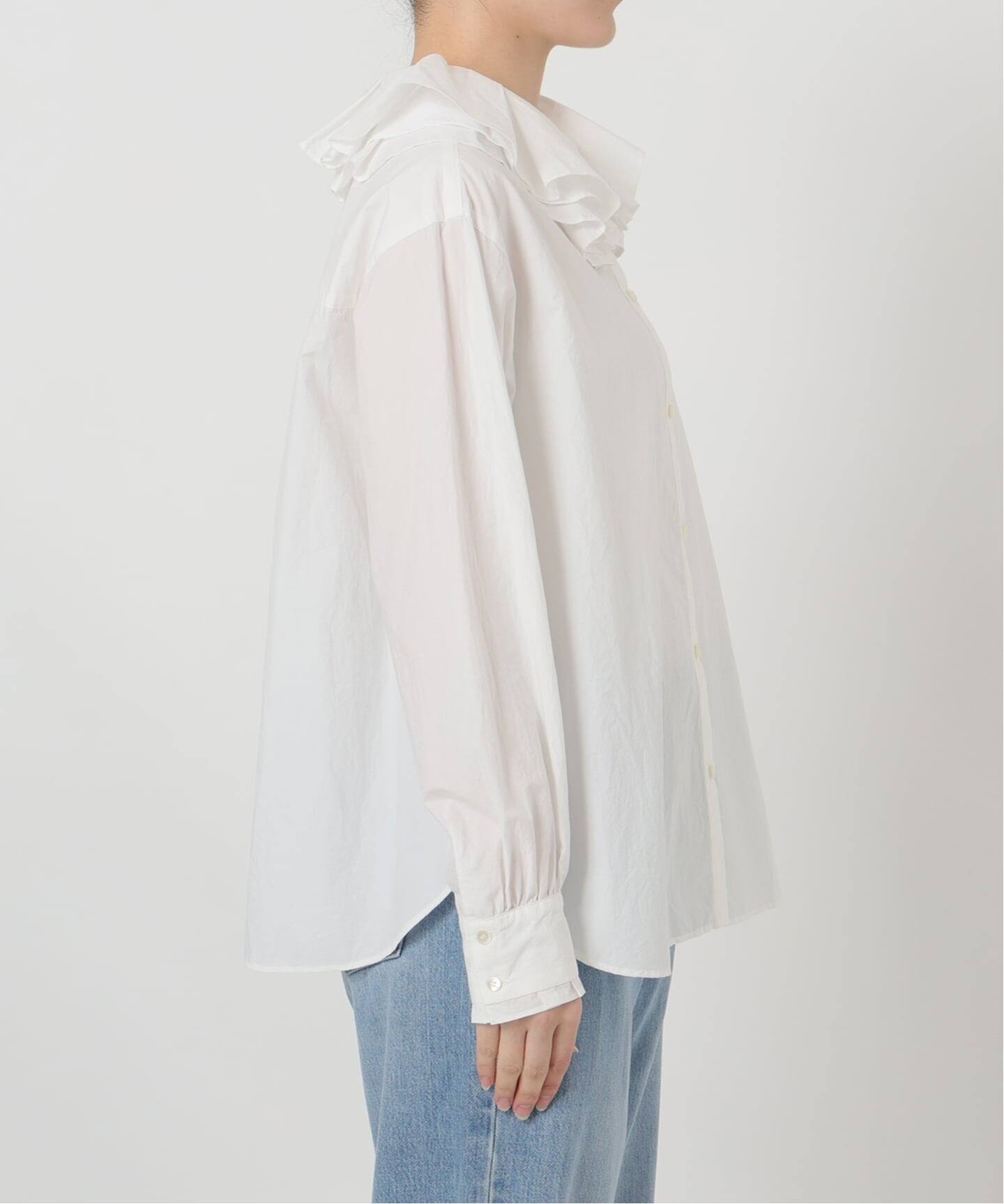 IENA LA BOUCLE フリルブラウス（シャツ／ブラウス）｜IENA（イエナ