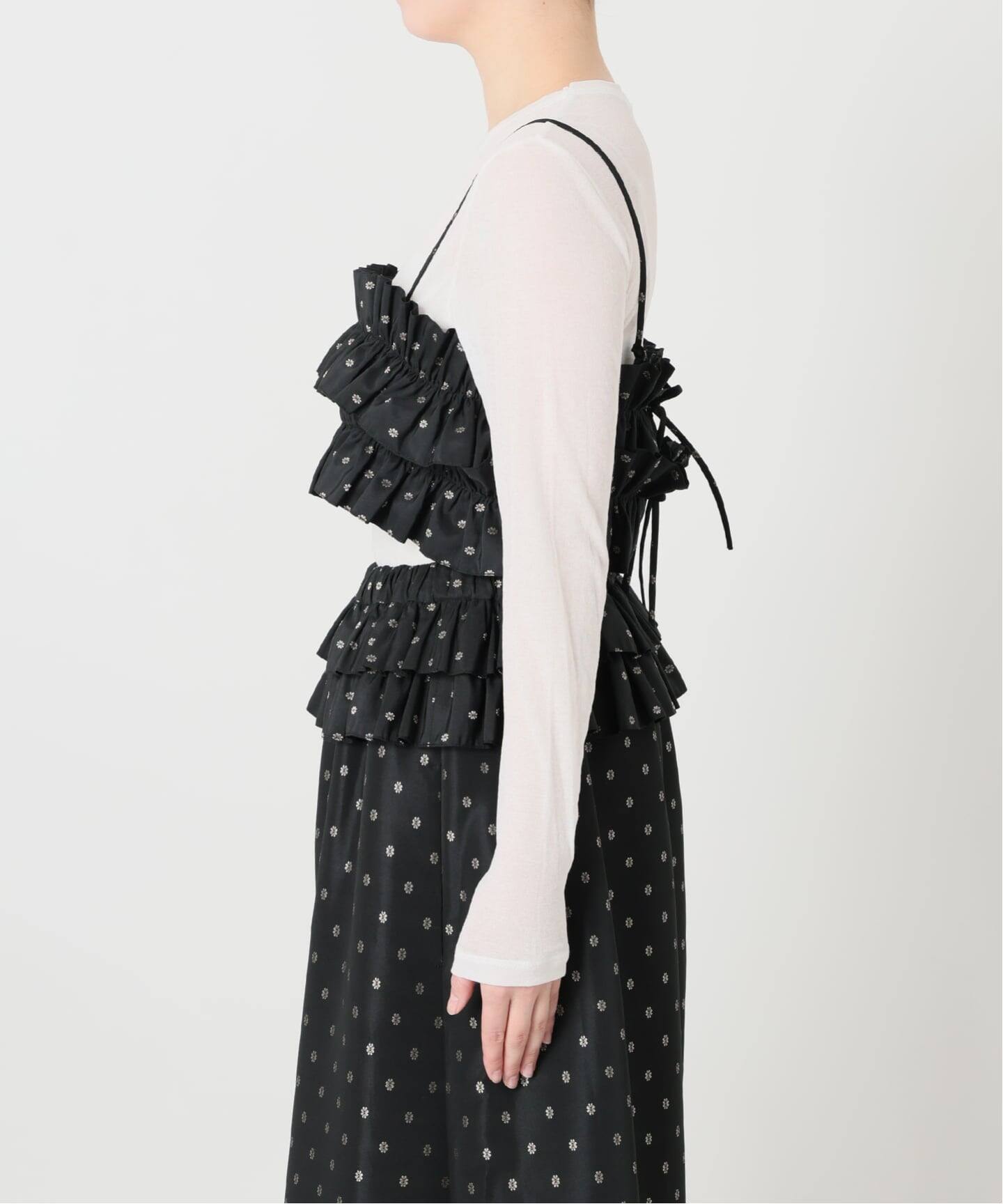 IENA LA BOUCLE JQフリルビスチェ（その他トップス）｜IENA（イエナ