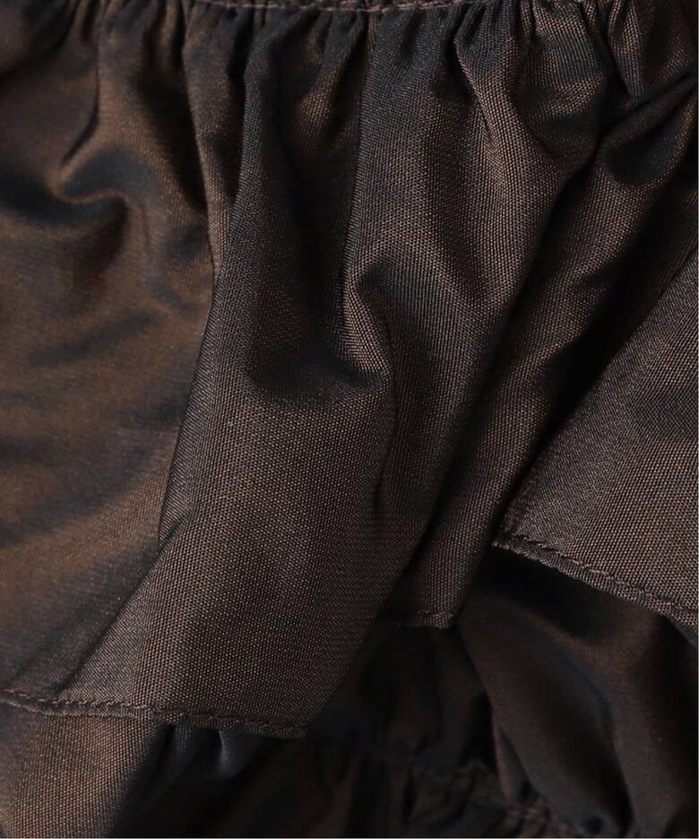 IENA LA BOUCLE タフタフリルビスチェ（その他トップス）｜IENA 