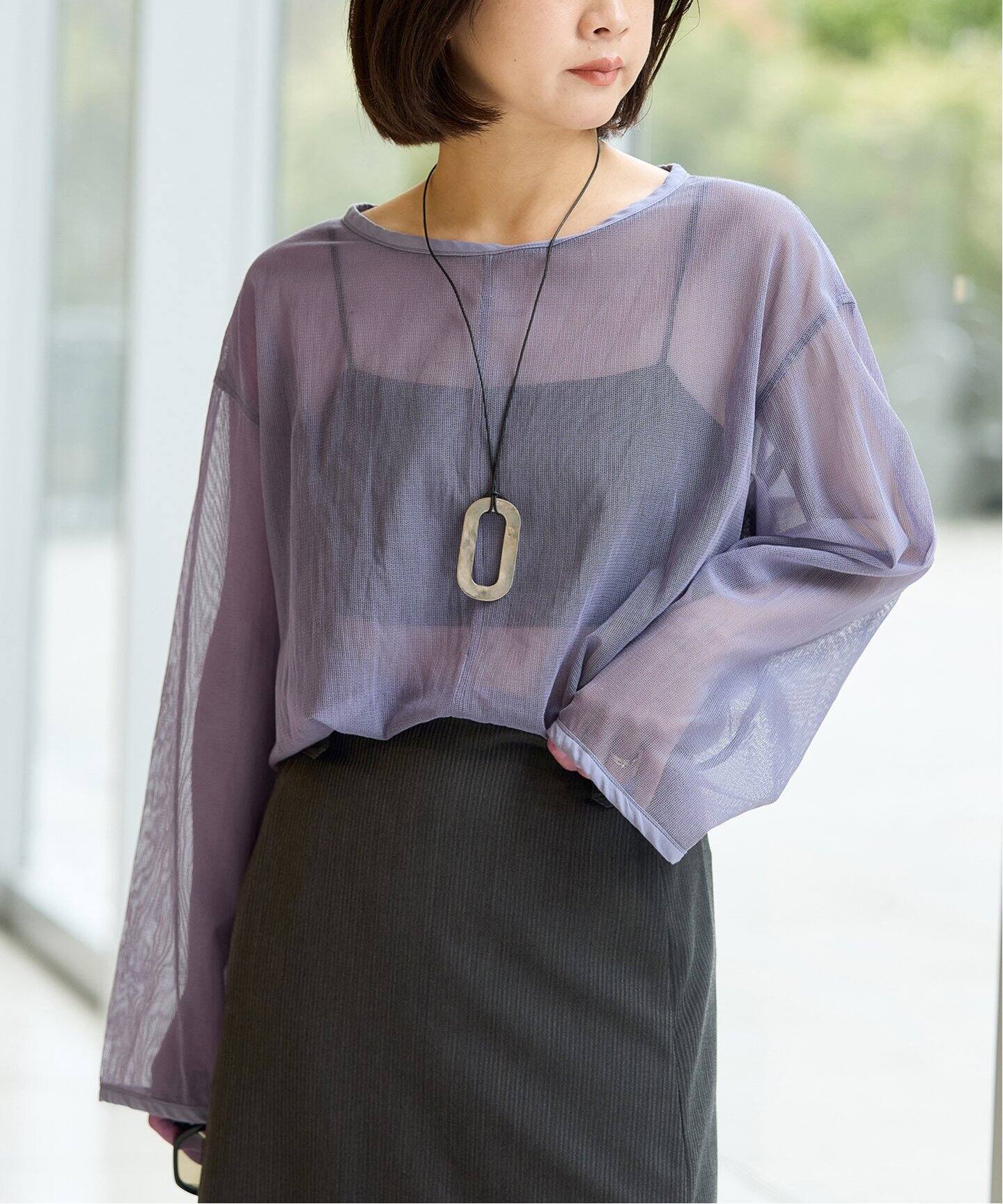 IENA⭐️フリルディテールプルオーバー IENA（イエナ）の「フリルディティールプルオーバー◇（Tシャツ
