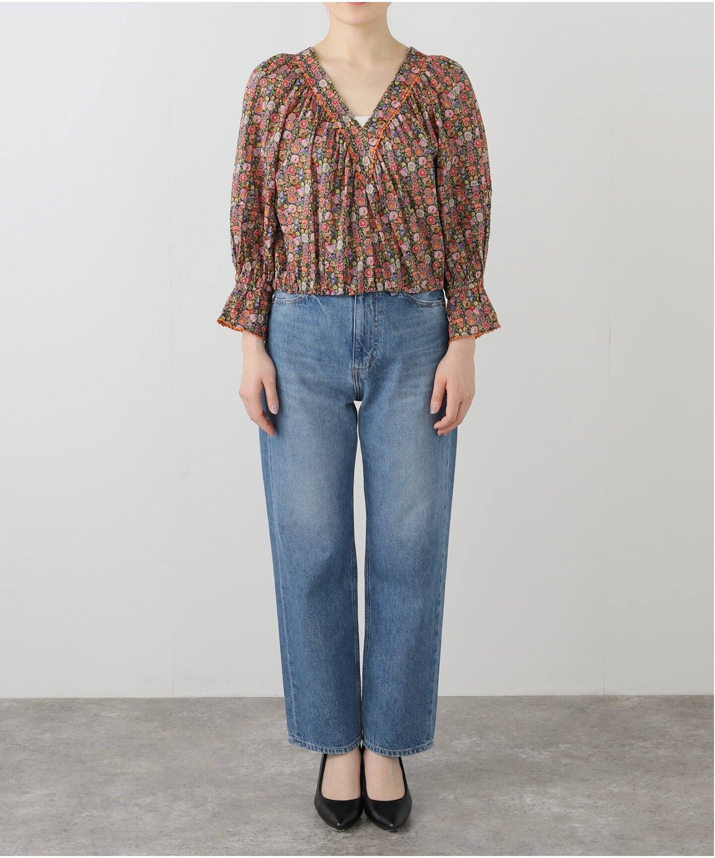 IENA LA BOUCLE LIBERTY プリントブラウス（シャツ／ブラウス）｜IENA  