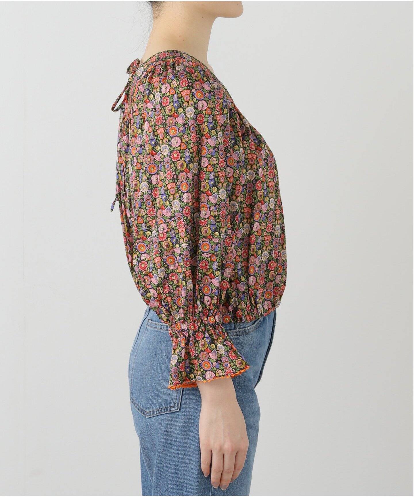 IENA LA BOUCLE LIBERTY プリントブラウス（シャツ／ブラウス）｜IENA  