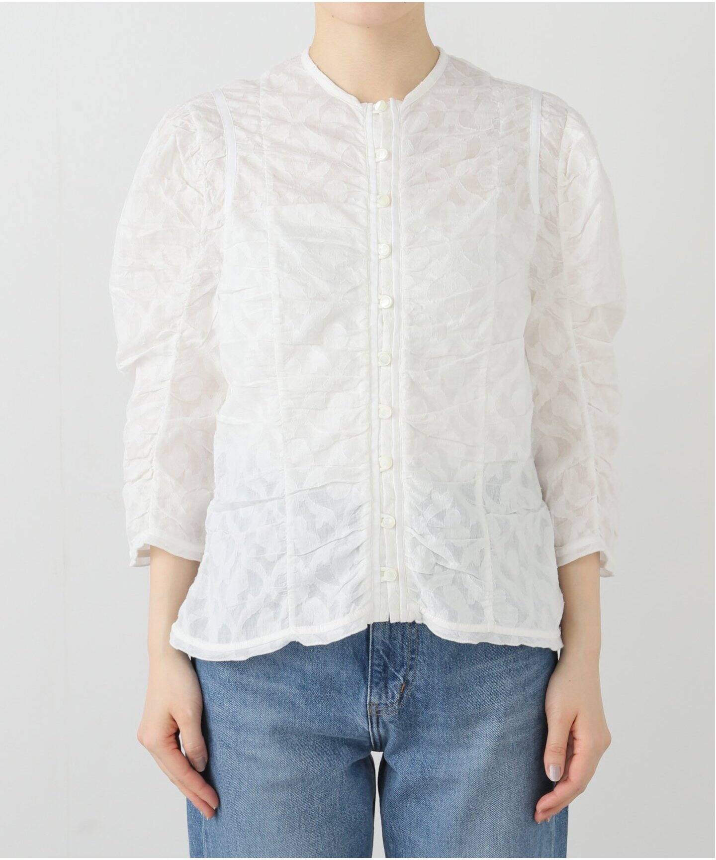 IENA LA BOUCLE シャーリングブラウス（シャツ／ブラウス）｜IENA 