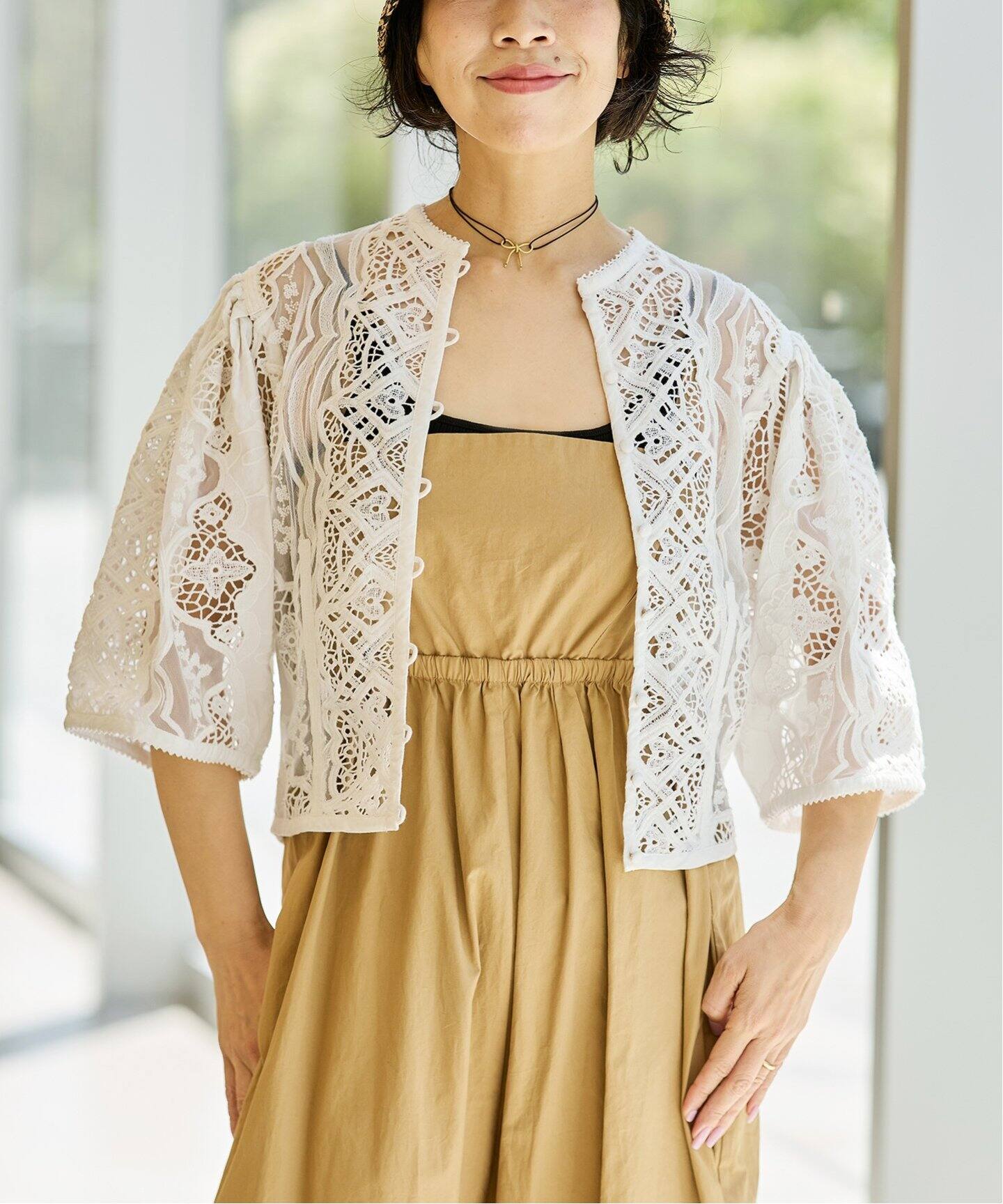 IENA LA BOUCLE エンブロイダリーブラウス（シャツ／ブラウス）｜IENA 
