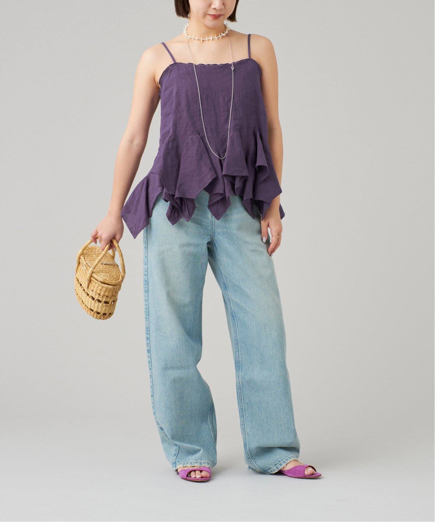 新品❣️IENAキャミソール IENA LA BOUCLE リネンキャミソール（キャミソール）｜IENA