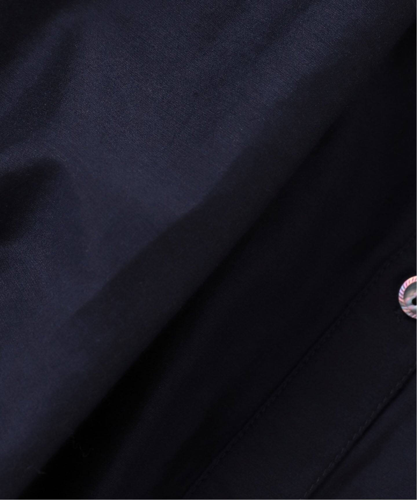 IENA LA BOUCLE silk mix cotton フリルブラウス（シャツ／ブラウス