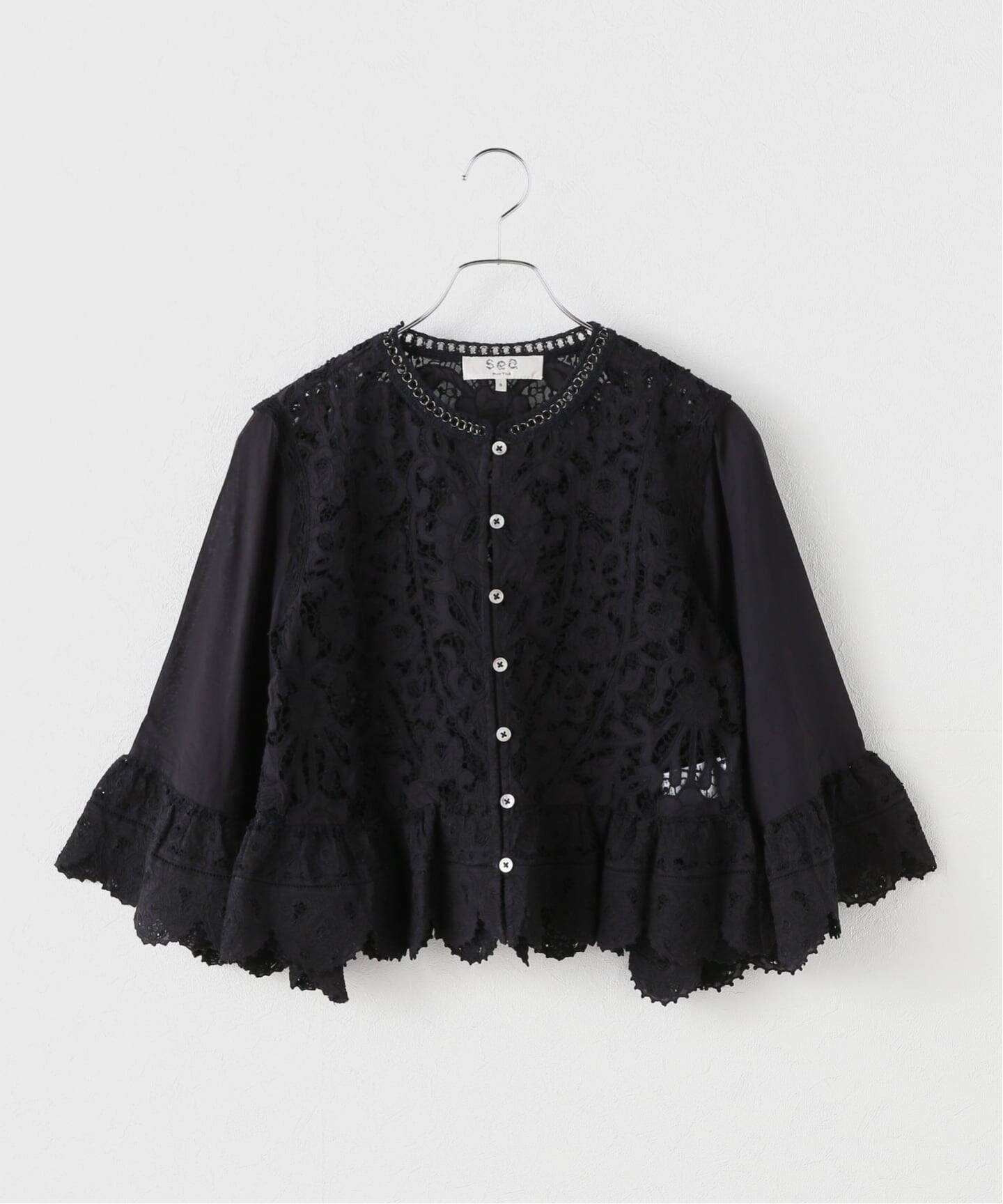 SEA NEW YORK/シー ニューヨーク LACE TOP AW25-123（シャツ／ブラウス 