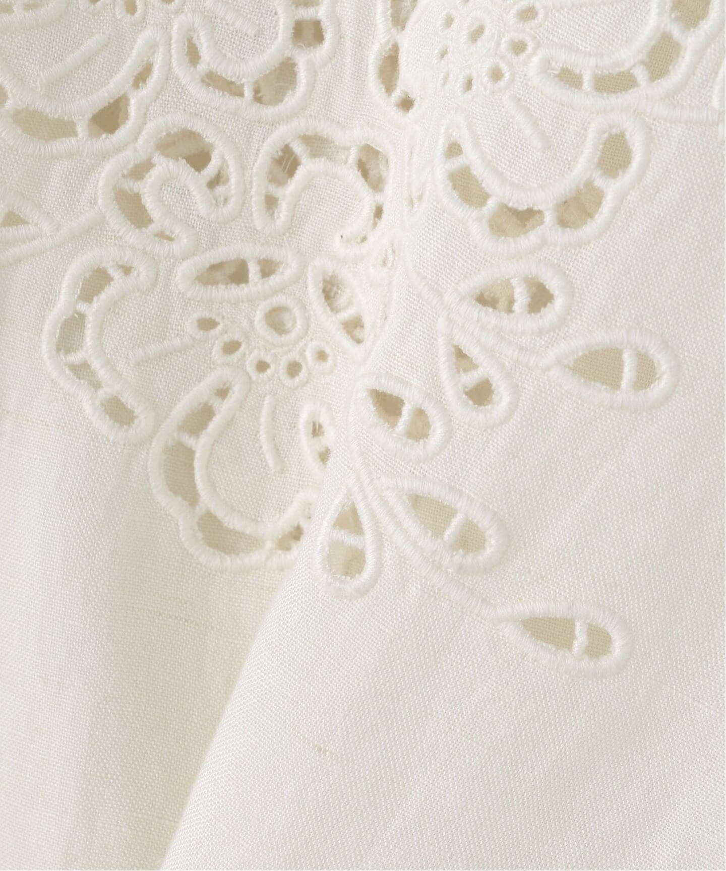 SEA NEW YORK/シー ニューヨーク LULA EMBROIDERY S/SLV TOP PF25-016
