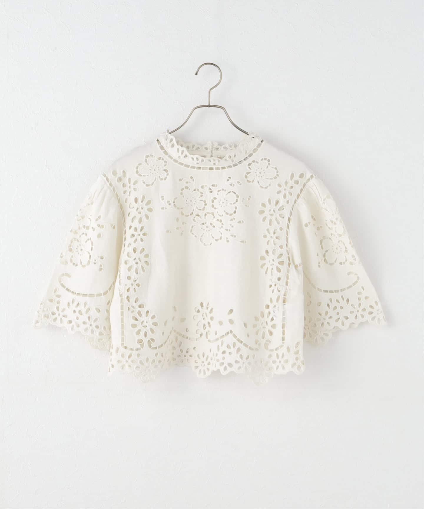 SEA NEW YORK/シー ニューヨーク LULA EMBROIDERY S/SLV TOP