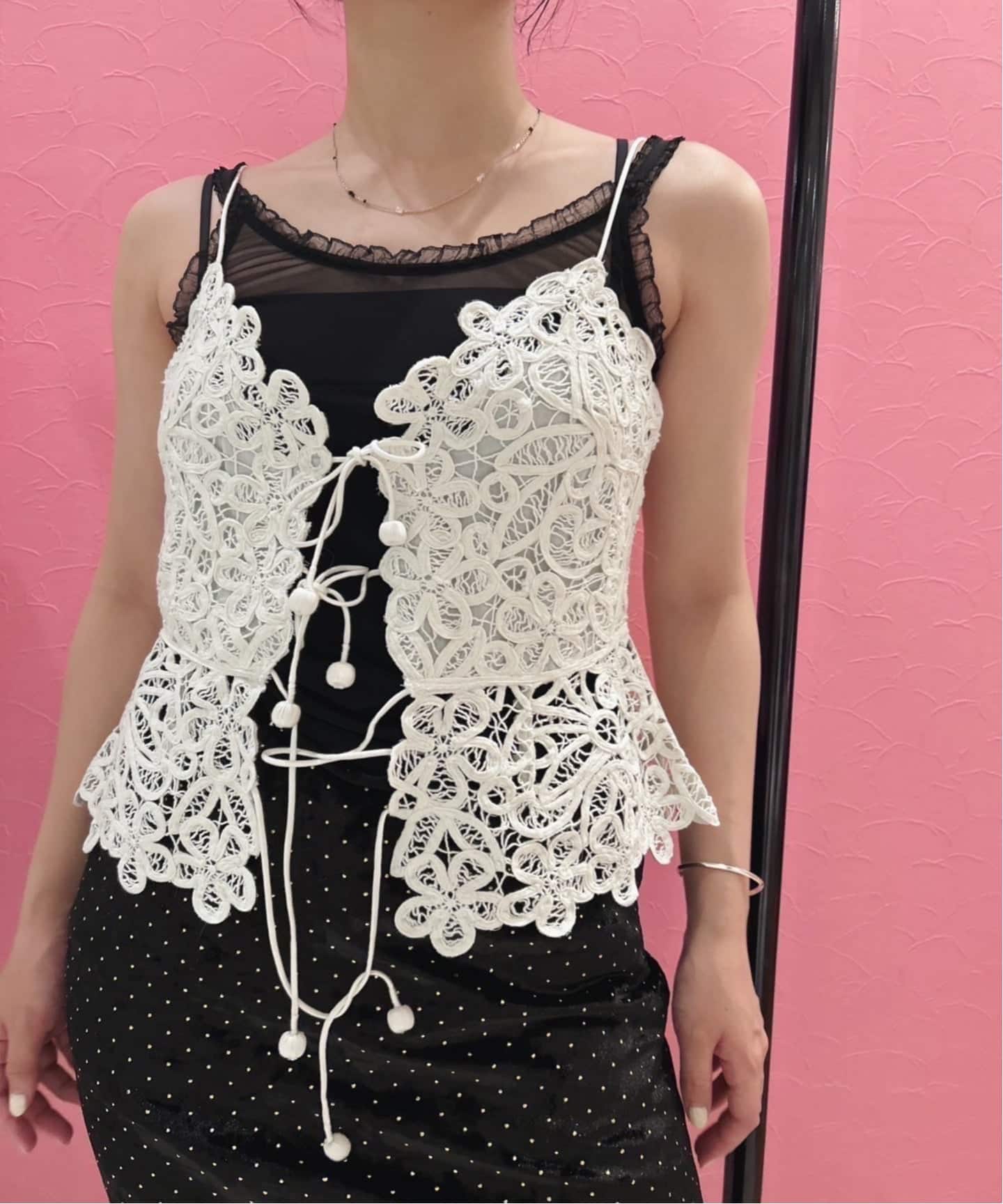 SEA NEW YORK/シー ニューヨーク IYLA SOUTACHE CAMISOLE PF25-054