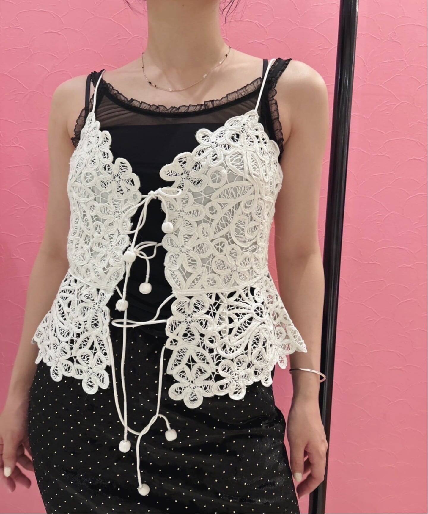 SEA NEW YORK/シー ニューヨーク IYLA SOUTACHE CAMISOLE PF25-054 