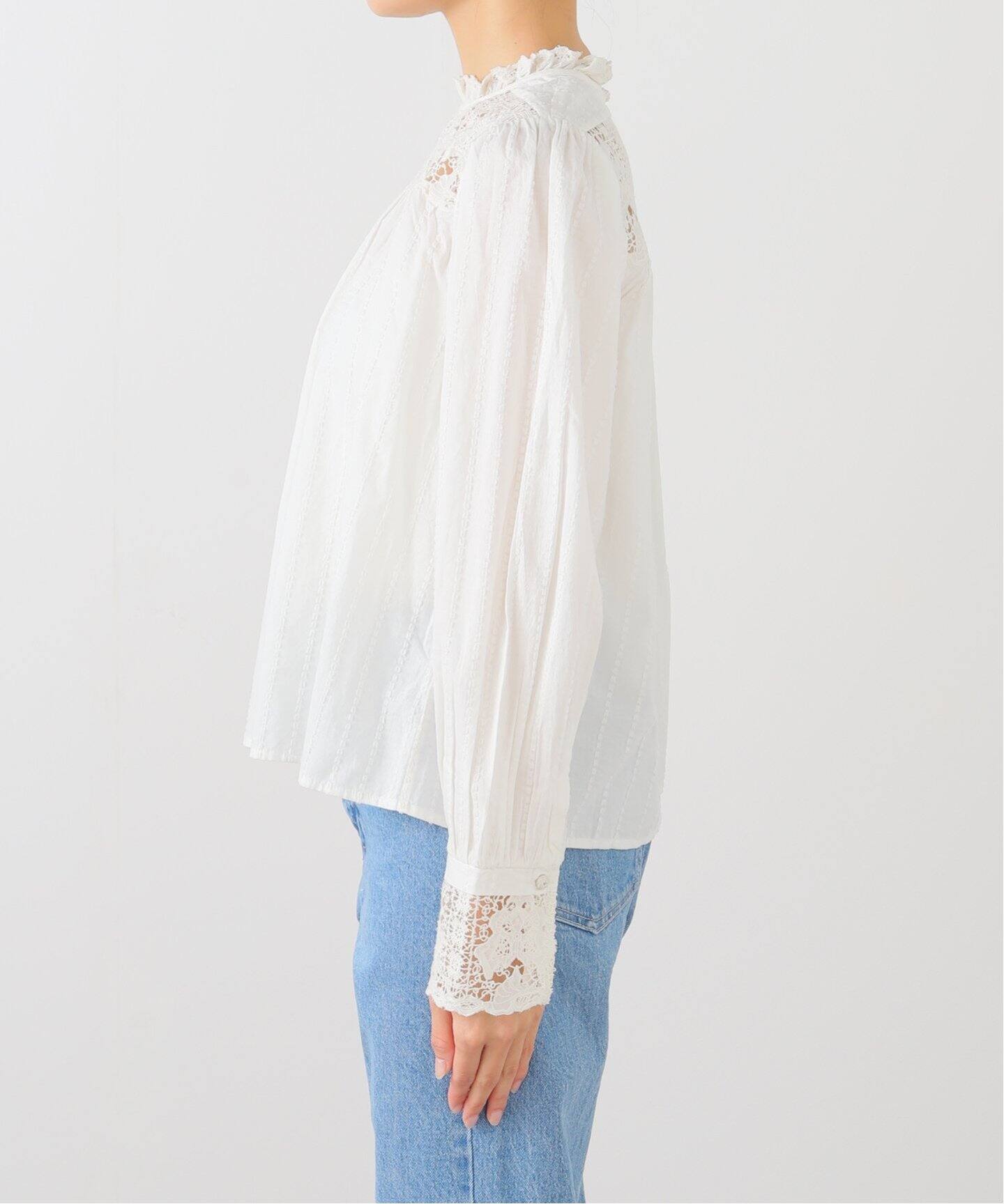 ULLA JOHNSON/ウラ ジョンソン comelia long sleeve ブラウス