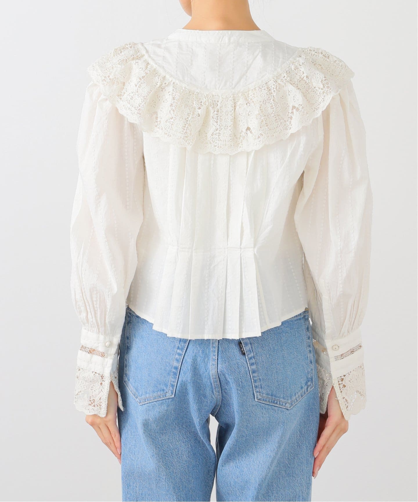 ULLA JOHNSON/ウラ ジョンソン esther long sleeve ブラウス