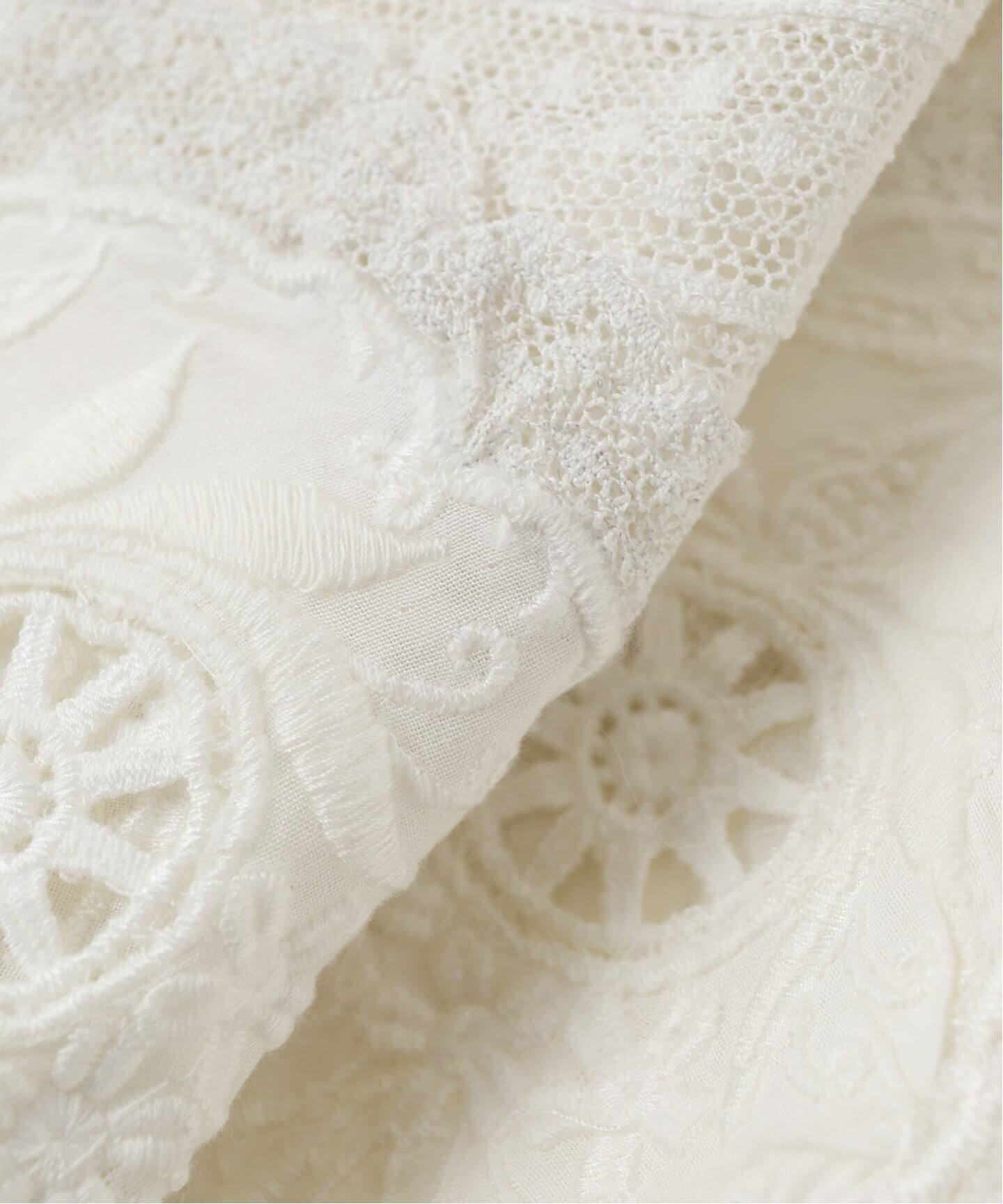 venit レーストップス VENIT ヴェニット STRETCH LACE レースブラウス