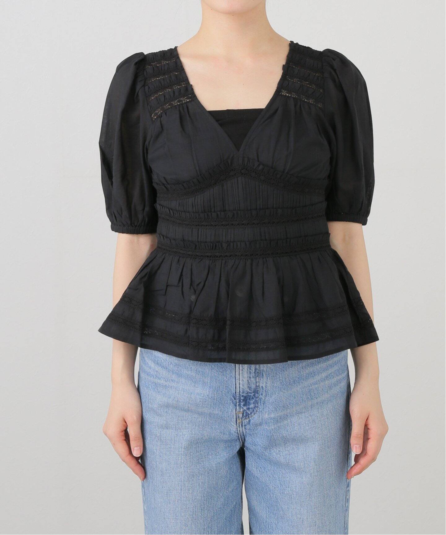 SEA NEW YORK/シー ニューヨーク PRE NOMI SOLID V-NECK TOP RS25-101  