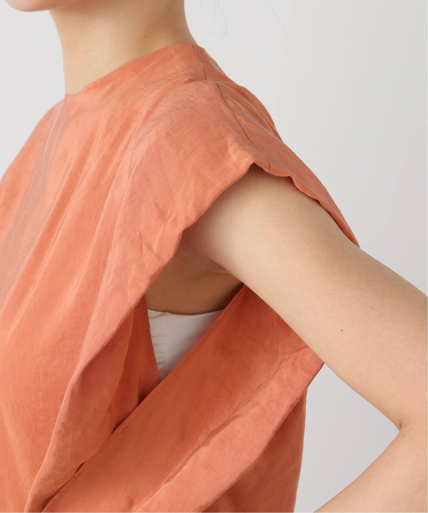 PHOTOCOPIEU/フォトコピュー square sholder トップ（シャツ