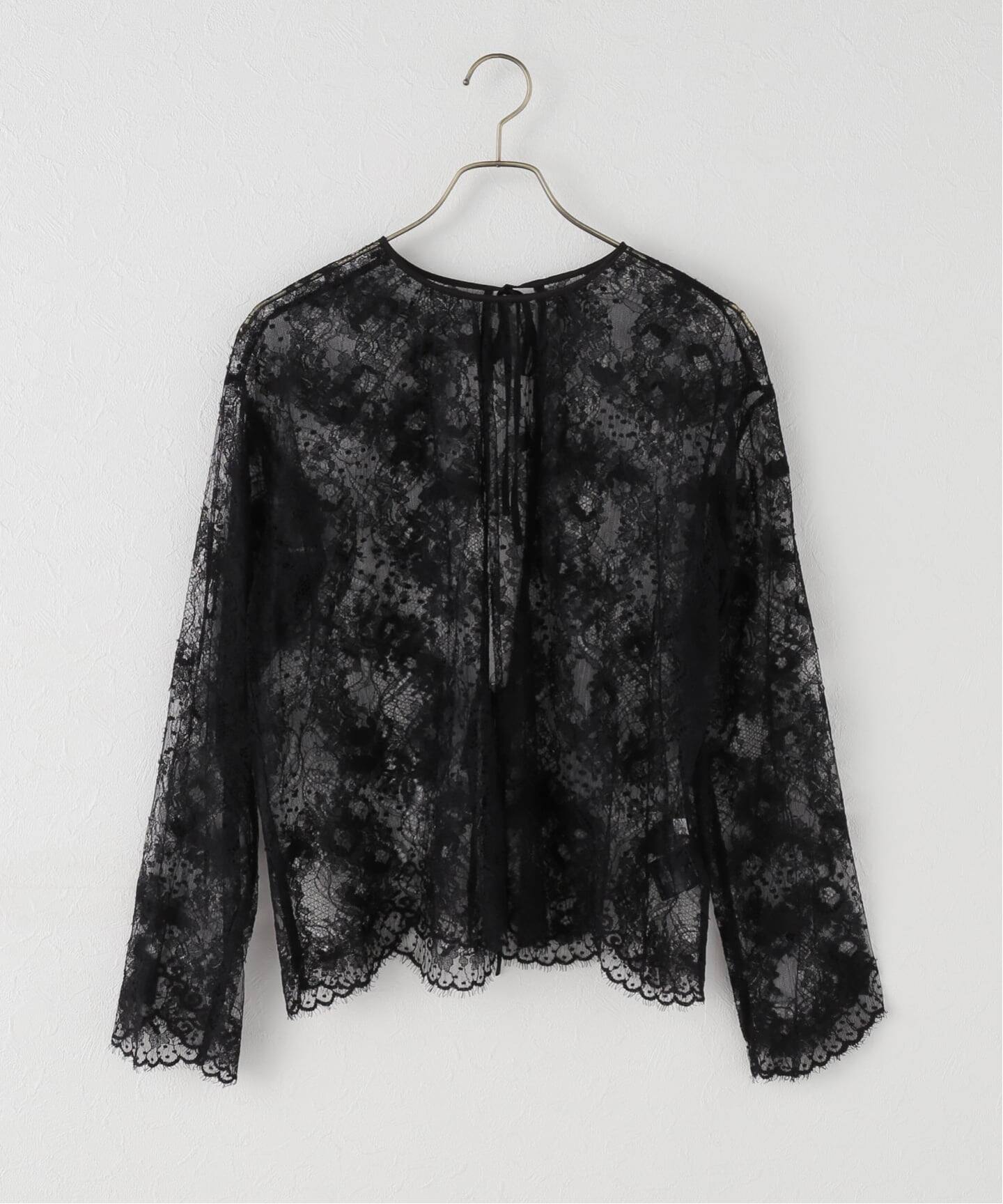 HERITER/エリテ leaver lace blouse H2-25-3003（シャツ／ブラウス