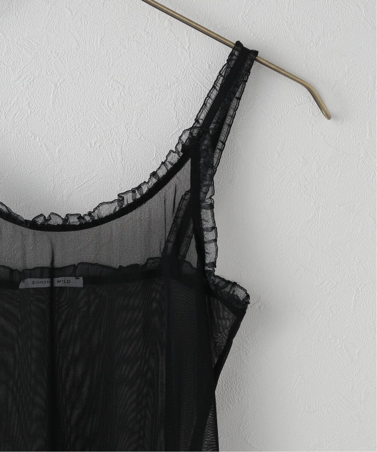 SIMONE WILD/シモーネ ワイルド MESH キャミトップ（キャミソール 