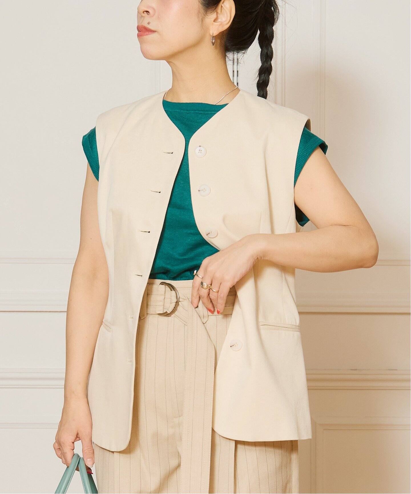 ROSEANNA/ローズアンナ ジレ S25PEACJESSIE（ジレ）｜IENA（イエナ）の 