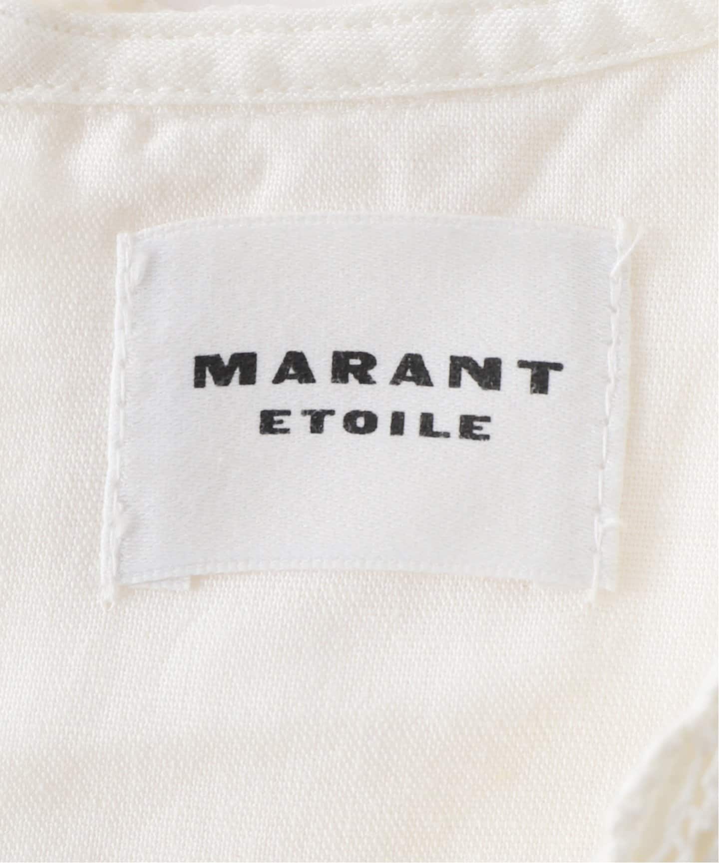 ISABEL MARANT｜ショートスリーブ ブラウス 黄色 イエロー