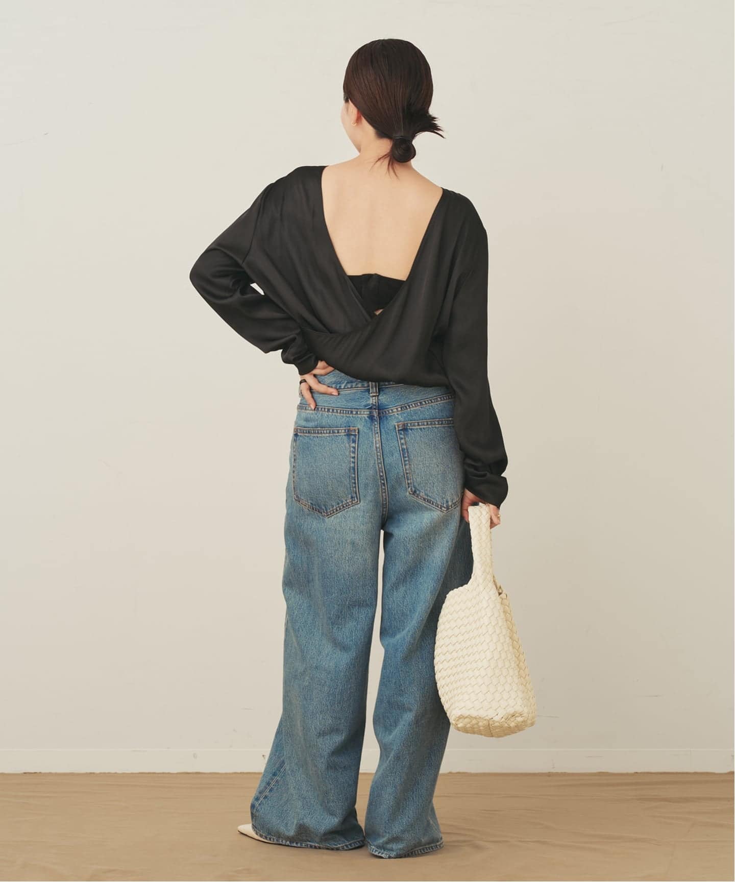 Plage satin シャツ 2024SSPlage サテン シャツ ブラウス 公式通販