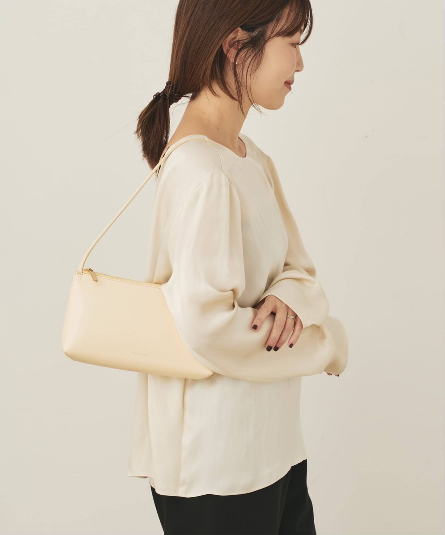 B155♡専用ページ♡ Memory Satin Back Wrap ブラウス（シャツ／ブラウス）｜Plage