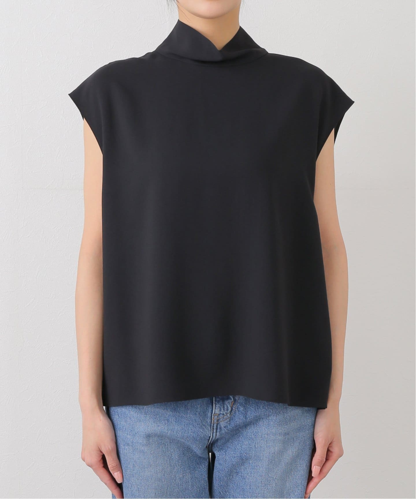 plage プラージュ 新品 ブラウン クロップドシャツ High Neck ブラウス（シャツ／ブラウス）｜Plage（プラージュ