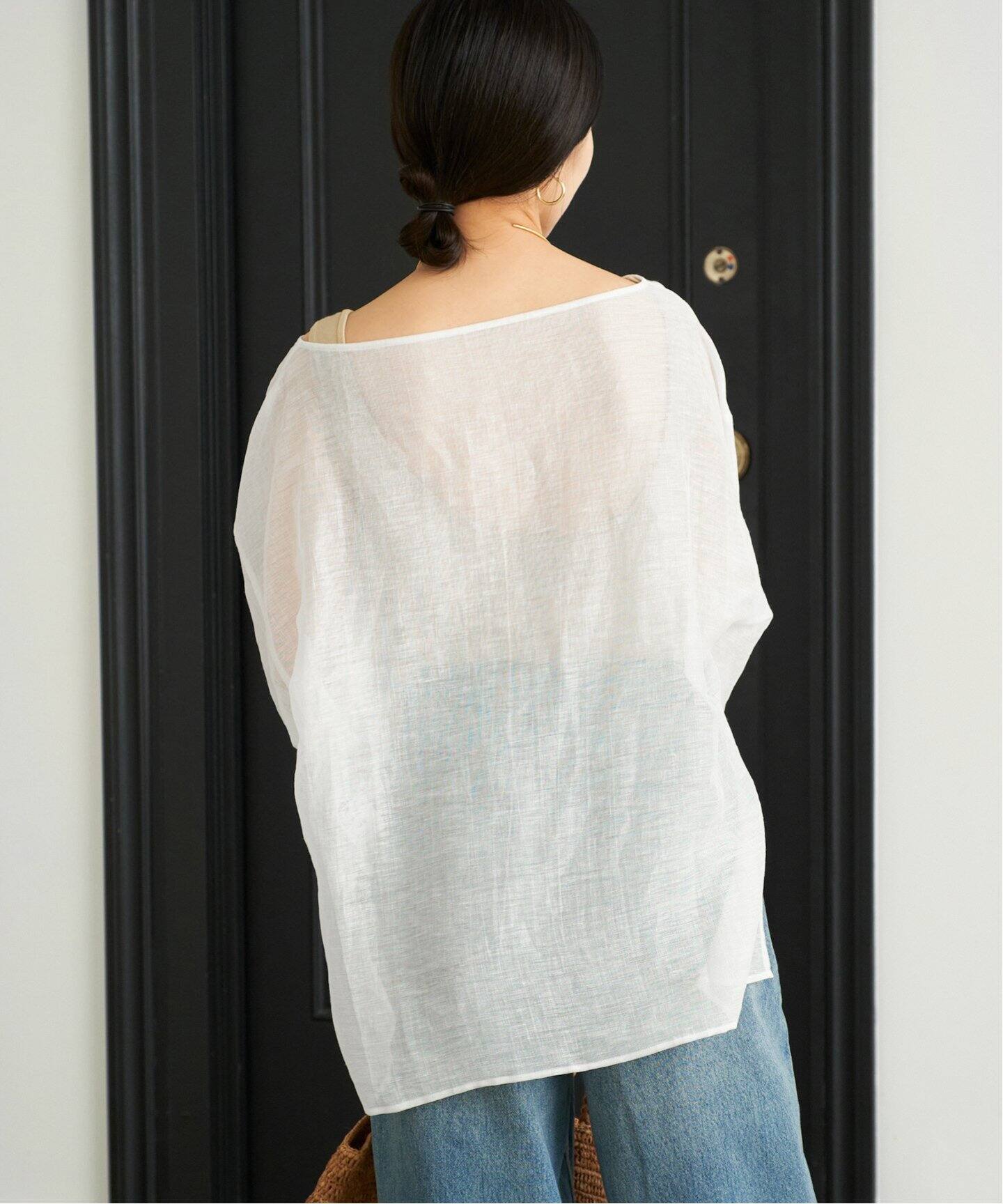 Plage Mesh Sheer ブラウス セール】Mesh Sheer ブラウス（シャツ/ブラウス）｜Plage