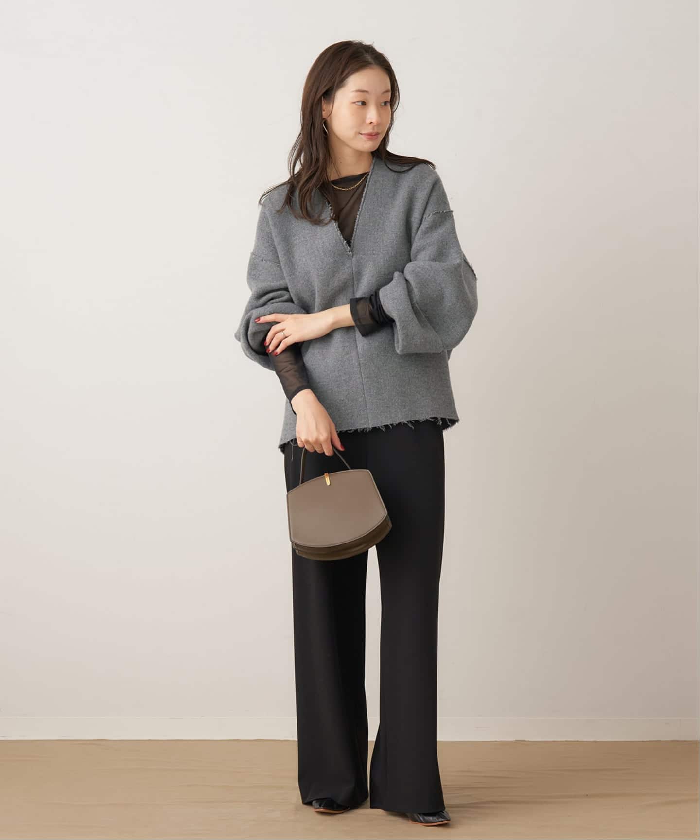 予約》R'IAM シルエットブラウス（シャツ／ブラウス）｜Plage