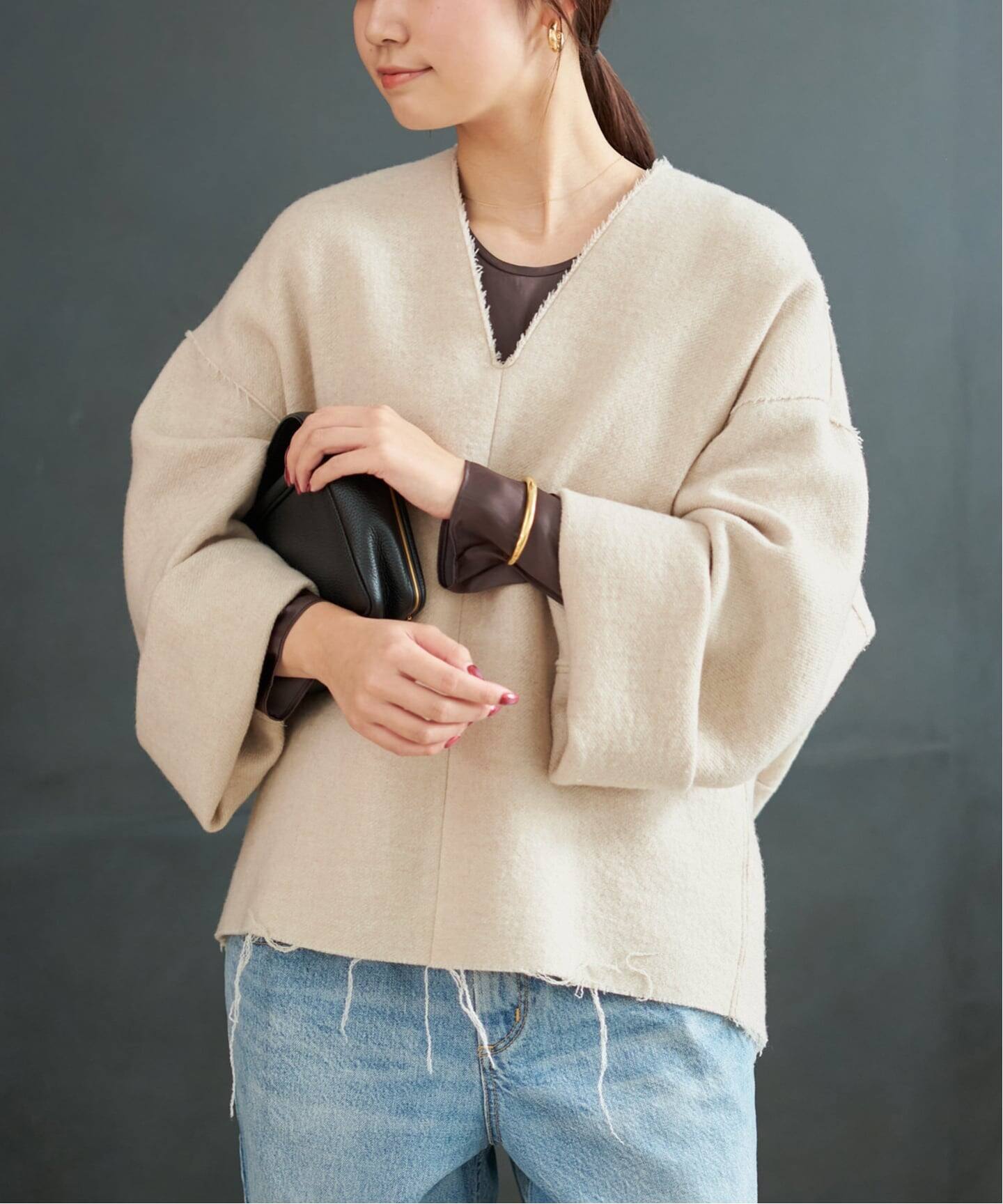 plage 【 R'IAM 】・シルエットブラウス 予約》R'IAM シルエットブラウス（シャツ／ブラウス）｜Plage