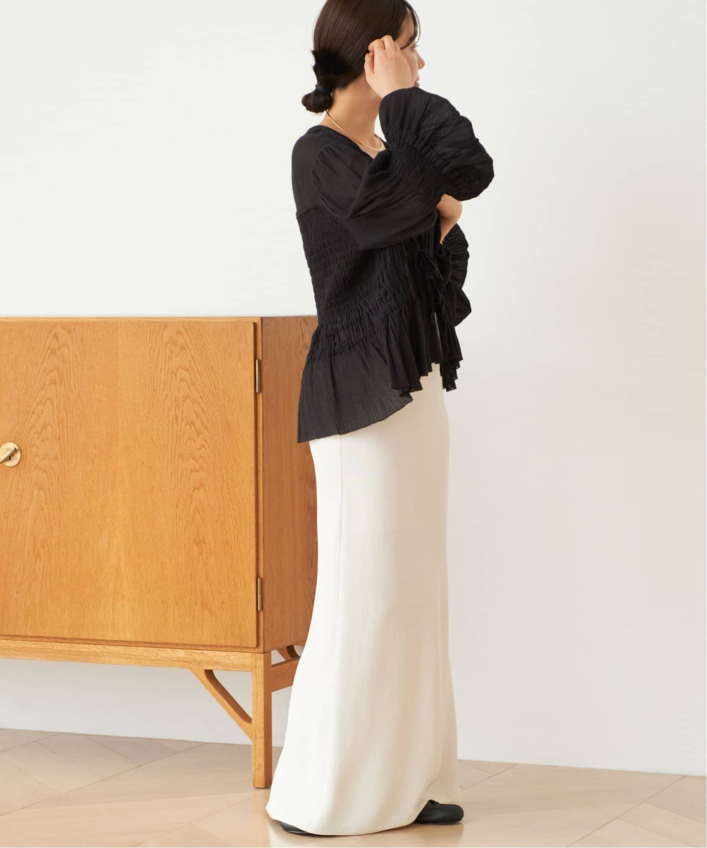 plage R’IAM SWEET ブラウス2 プラージュ Plage 《追加予約》R'IAM SWEET ブラウス 2 （ブラック