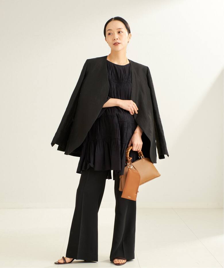 cotton/silk tiered ブラウス（シャツ／ブラウス）｜Plage（プラージュ 