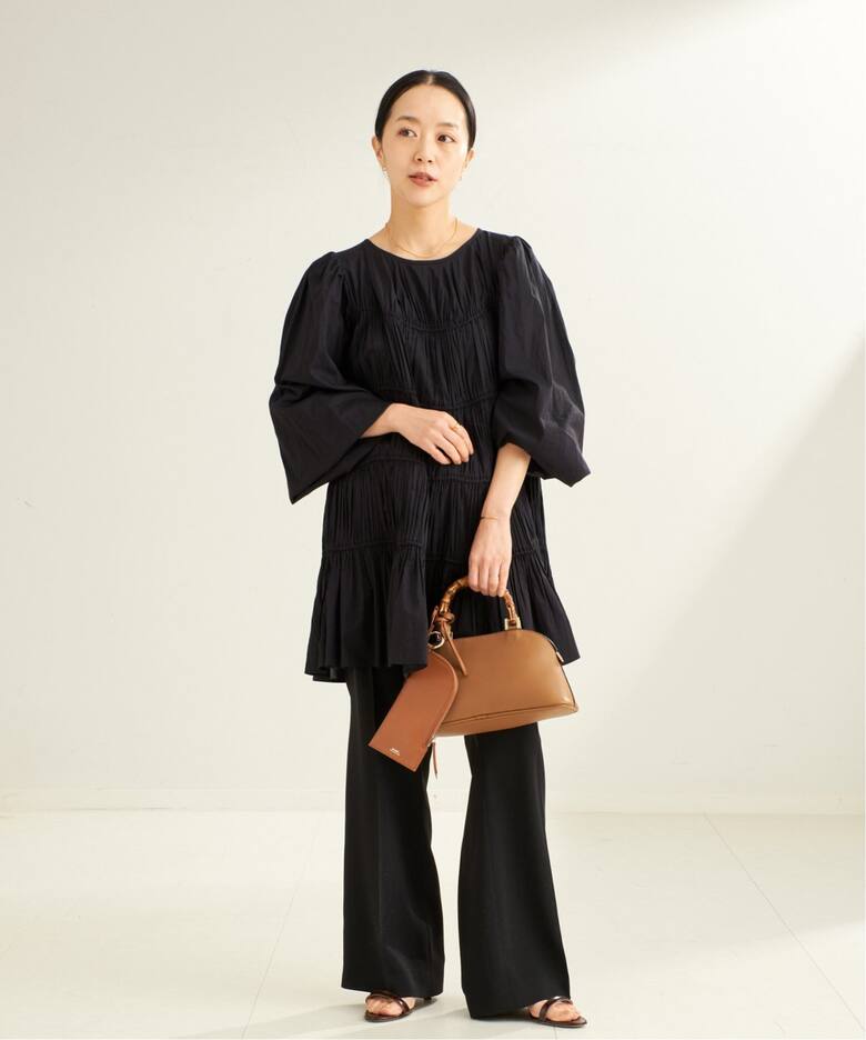 cotton/silk tiered ブラウス（シャツ／ブラウス）｜Plage（プラージュ 