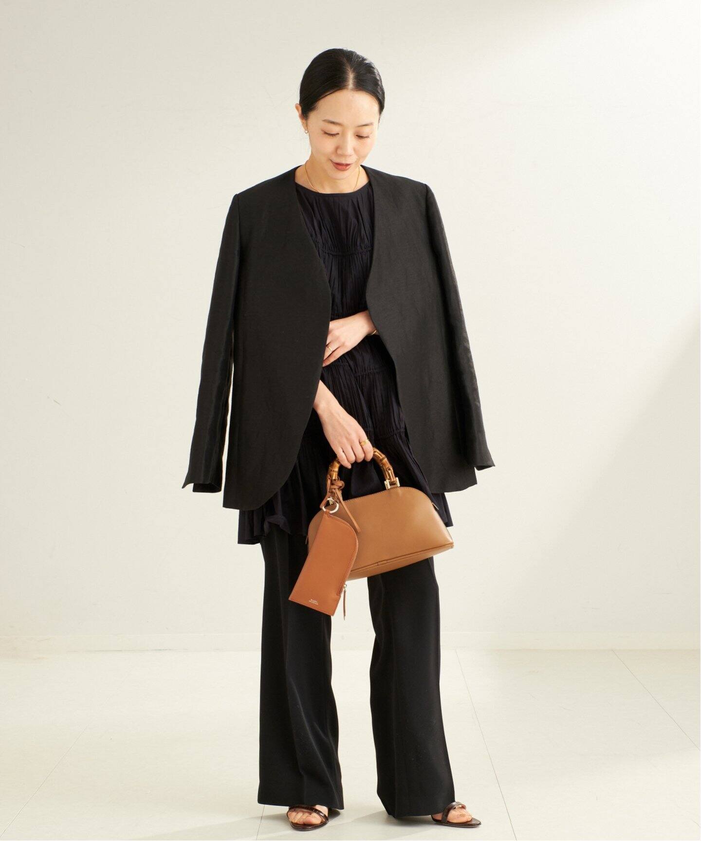 cotton/silk tiered ブラウス（シャツ／ブラウス）｜Plage（プラージュ 