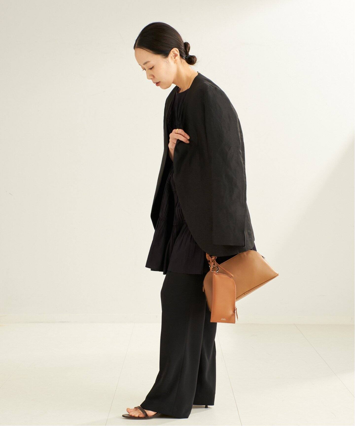 cotton/silk tiered ブラウス（シャツ／ブラウス）｜Plage（プラージュ 